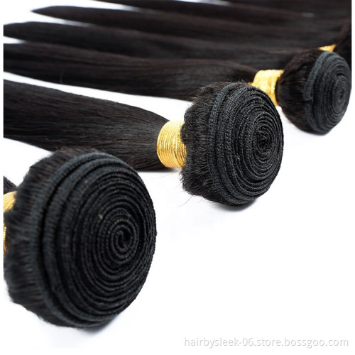 12A wholesale bone straight raw Brazilian cuticle aligned hair extension vendors double drawn remy virgin human hair bundles